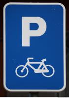 free photo texture of parking traffic signs 